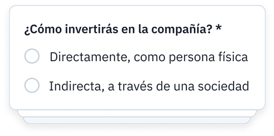 Ejemplo de pregunta que encontrarás en esta plantilla.