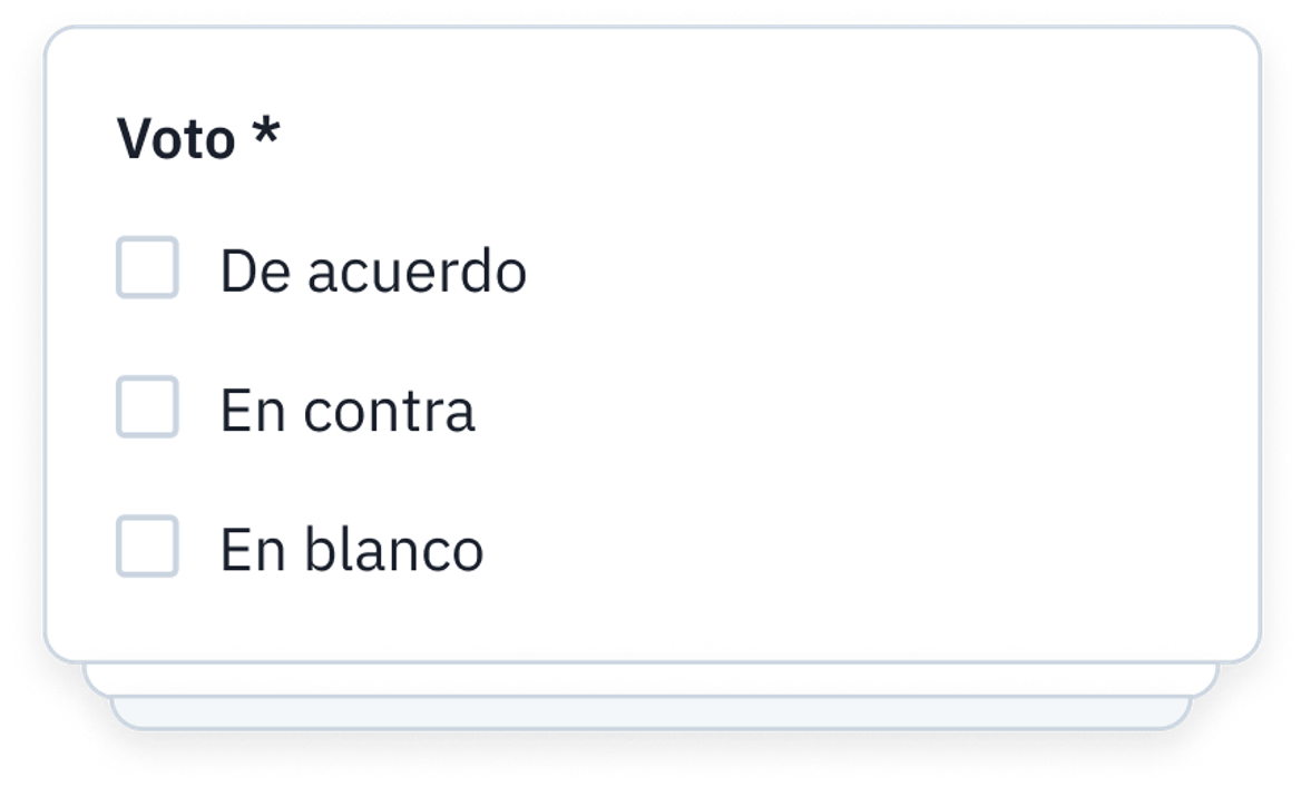 Ejemplo de pregunta que encontrarás en esta plantilla.